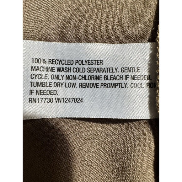 A New Day Target Women Satin Midi Skirt Gold Holiday Party Cocktail Size Large - Picture 6 of 7